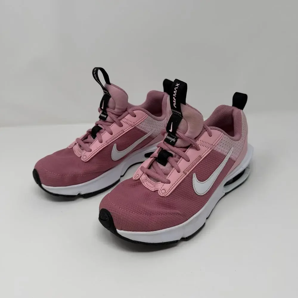 Nike Air Max INTRLK Lite Pink Running Shoes Girls 5Y